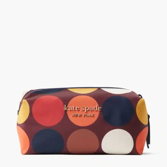 kate spade Handbags - Kate Spade Everything Puffy Dot Medium Cosmetic Case